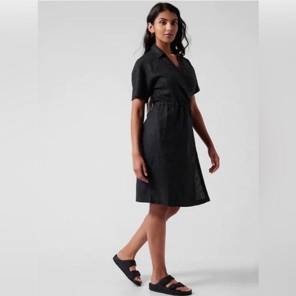 Athleta Playa Wrap Dress Linen - Picture 5 of 12